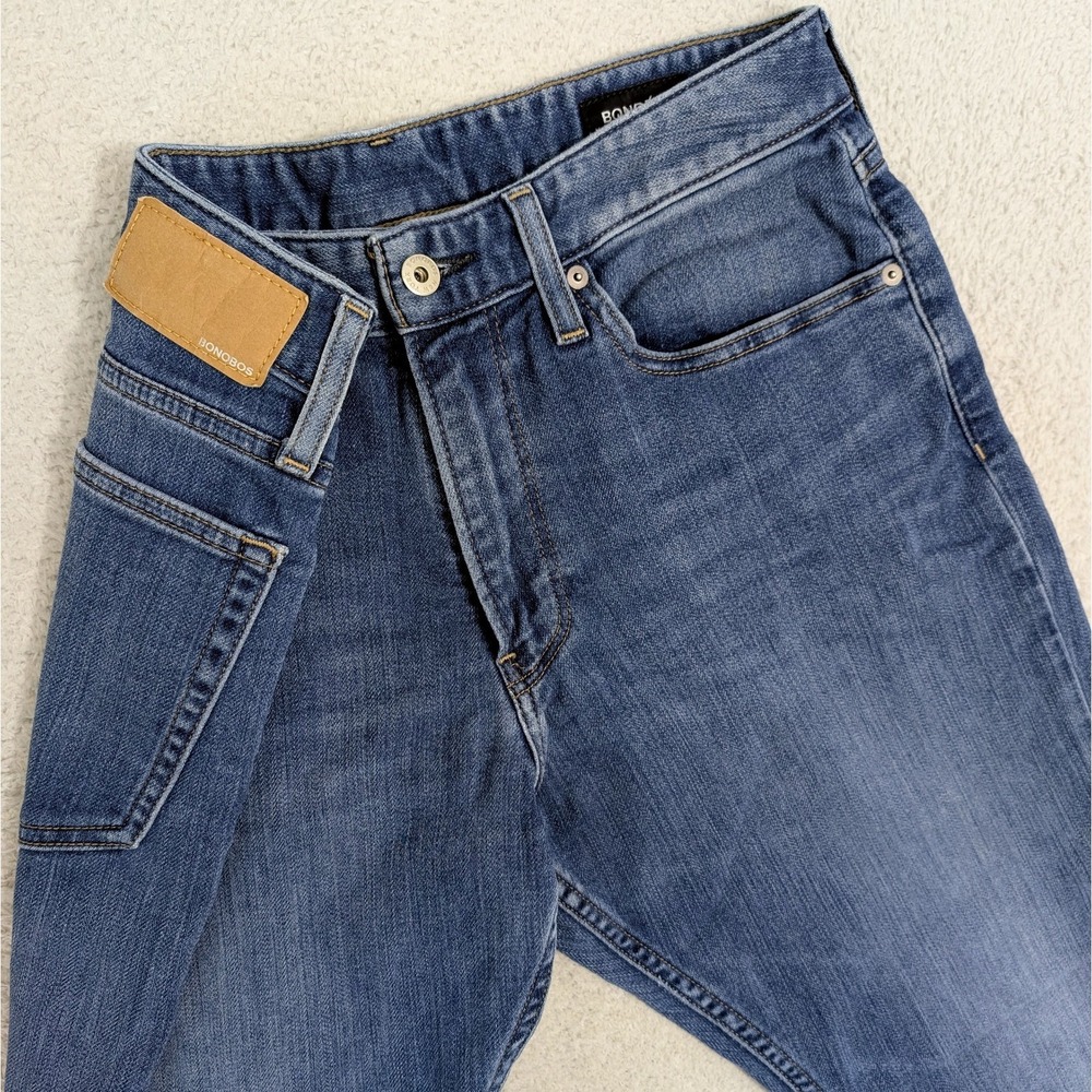Bonobos Jeans Mens 38 Med Wash Denim Athletic Fit‎ 33x30 Stretchy